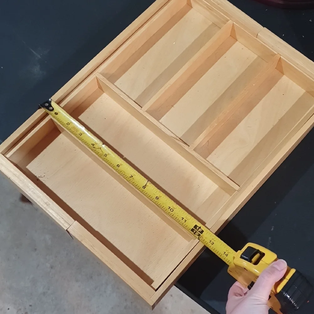 Elegant Tan Bath Vanity Tray (2 Available)